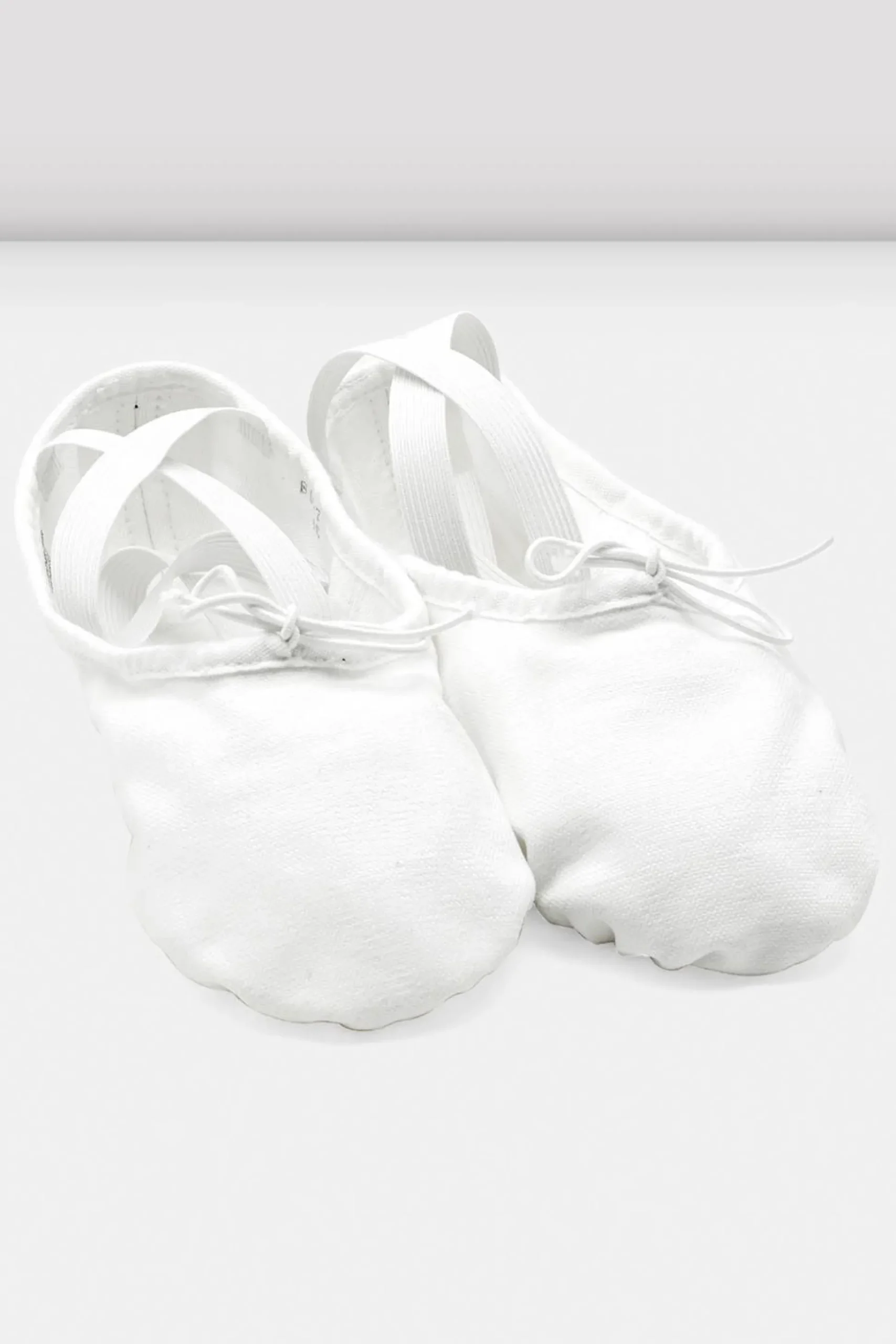 Bloch Ballett^Damen-Pump-Ballettschuhe aus Segeltuch whitecanvas