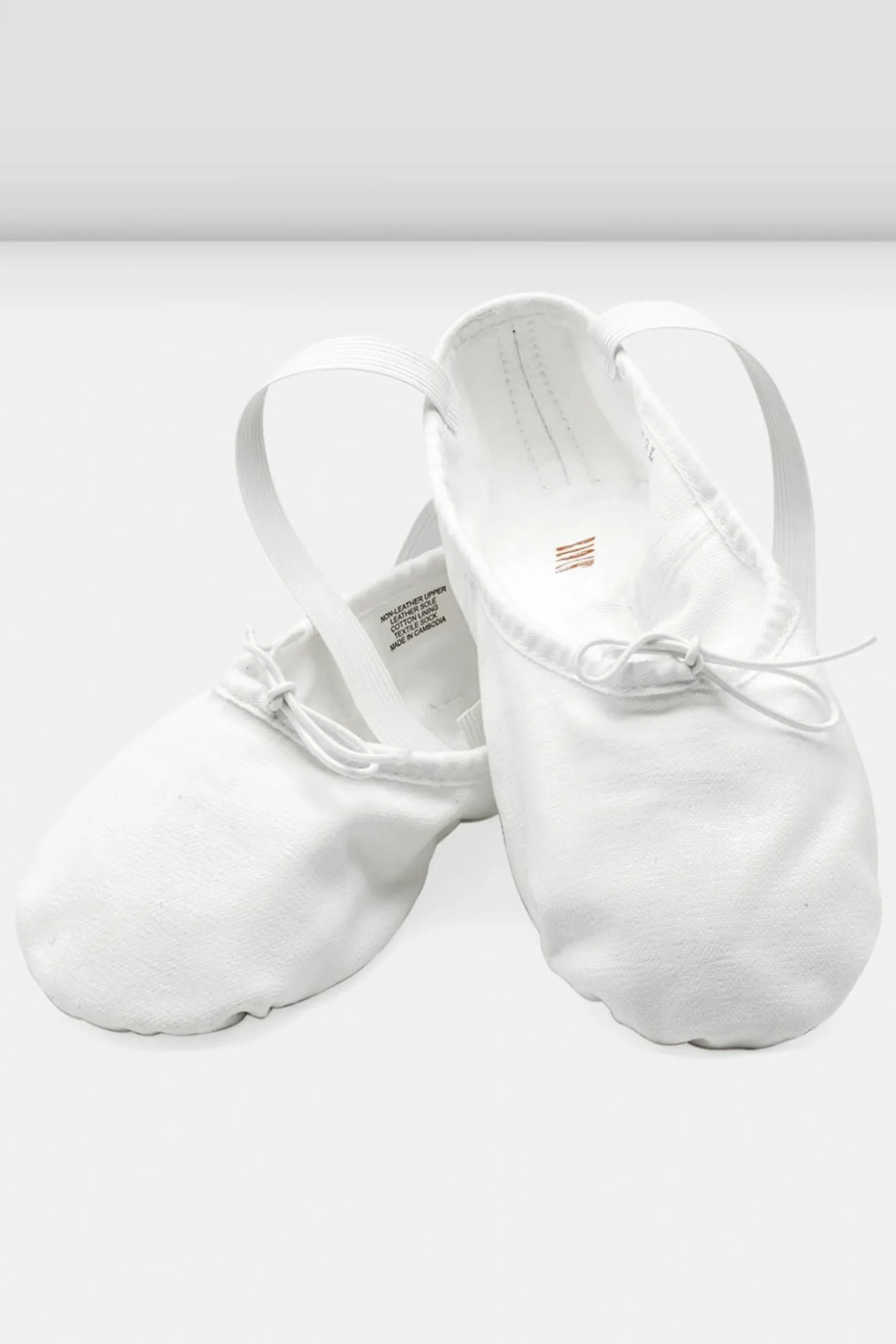 Bloch Ballett^Damen-Pump-Ballettschuhe aus Segeltuch whitecanvas
