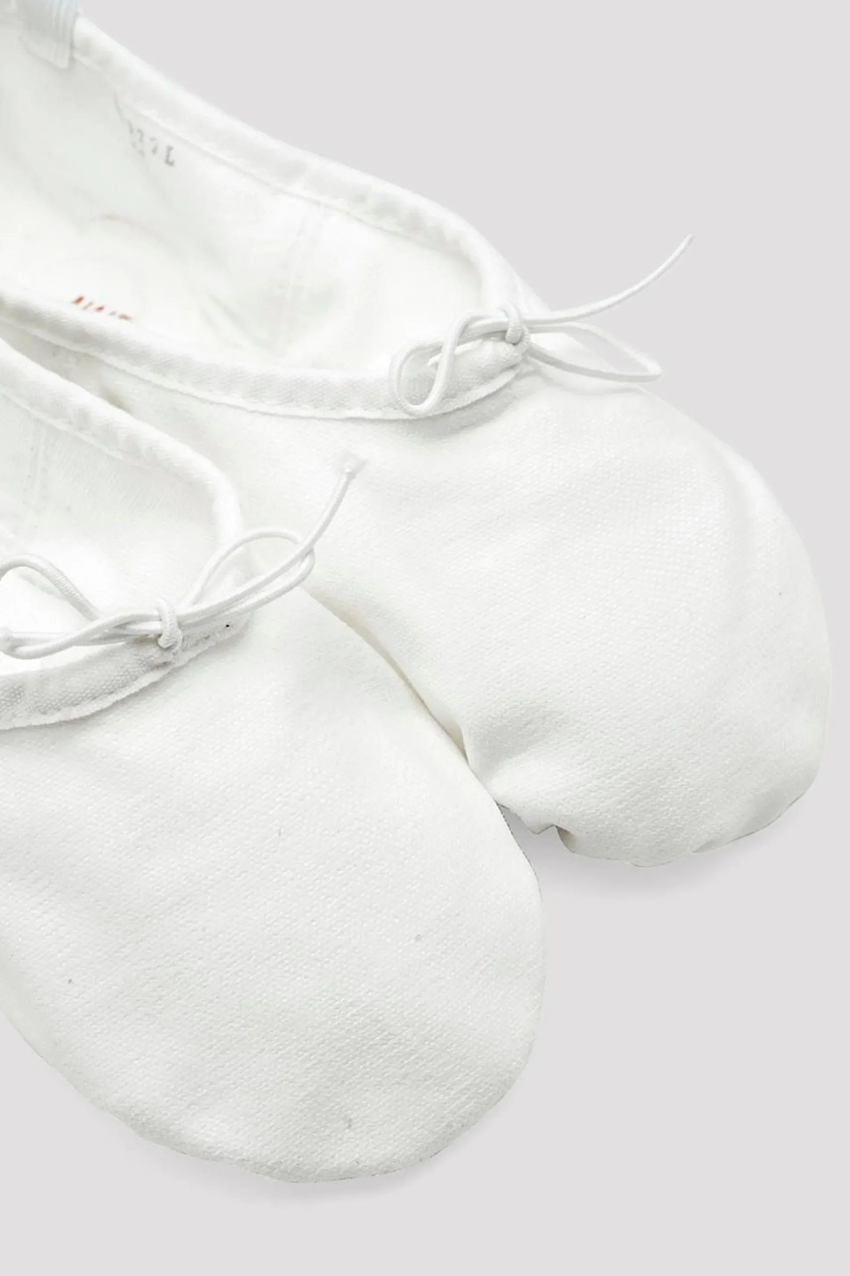 Bloch Ballett^Damen-Pump-Ballettschuhe aus Segeltuch whitecanvas