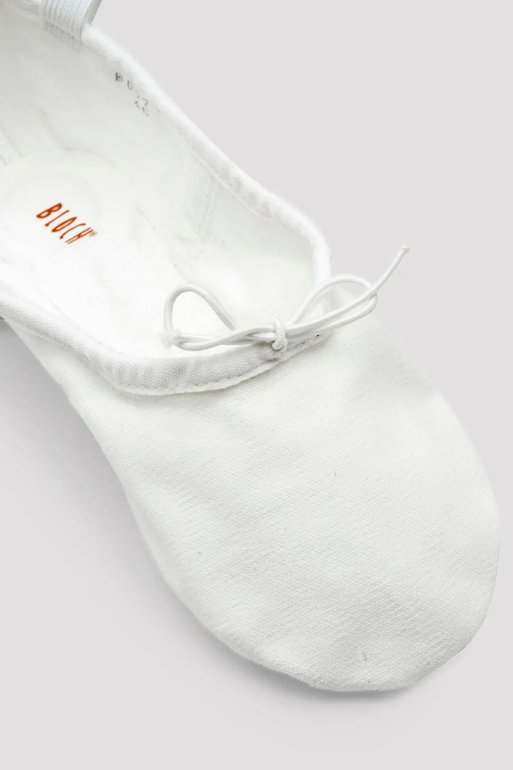 Bloch Ballett^Damen-Pump-Ballettschuhe aus Segeltuch whitecanvas