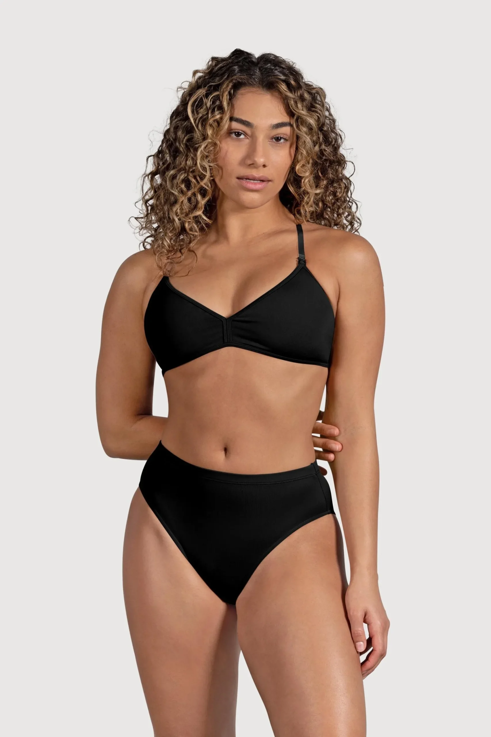 Bloch Unterwäsche^Damen-Slip „Aquila“ mit hoher Taille black