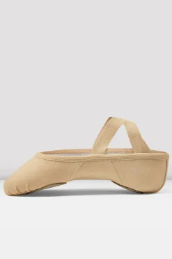Bloch 分类为空^Erhöhte Damen-Ballettschuhe aus Segeltuch lightcanvas