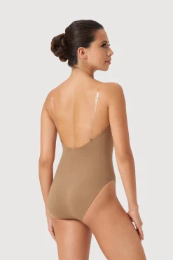 Bloch Unterwäsche^Estrella-Body mit verstellbaren Trägern für Damen tan