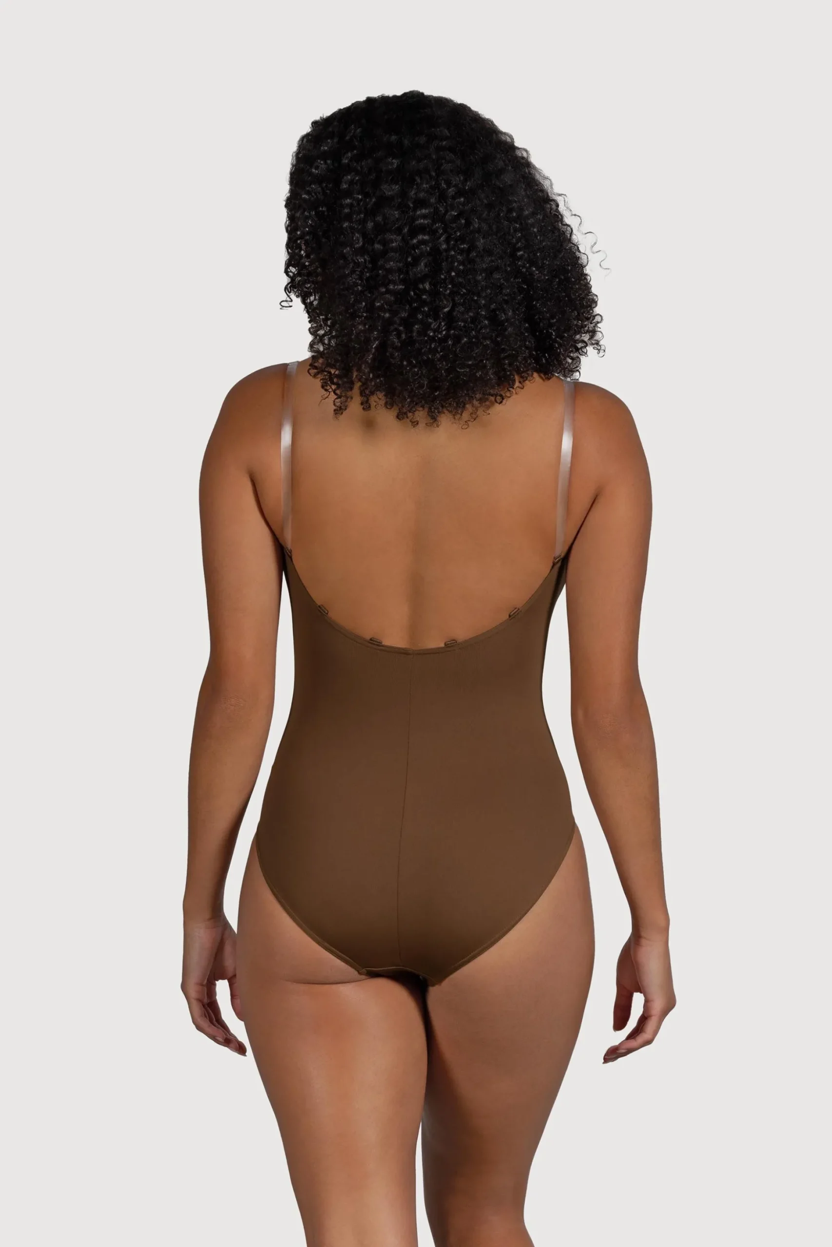 Bloch Unterwäsche^Estrella-Body mit verstellbaren Trägern für Damen cocoa