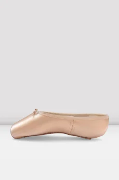 Bloch Spitze^Etu Flex Spitzenschuhe aus Wildleder mit Zehenpartie pinksatin