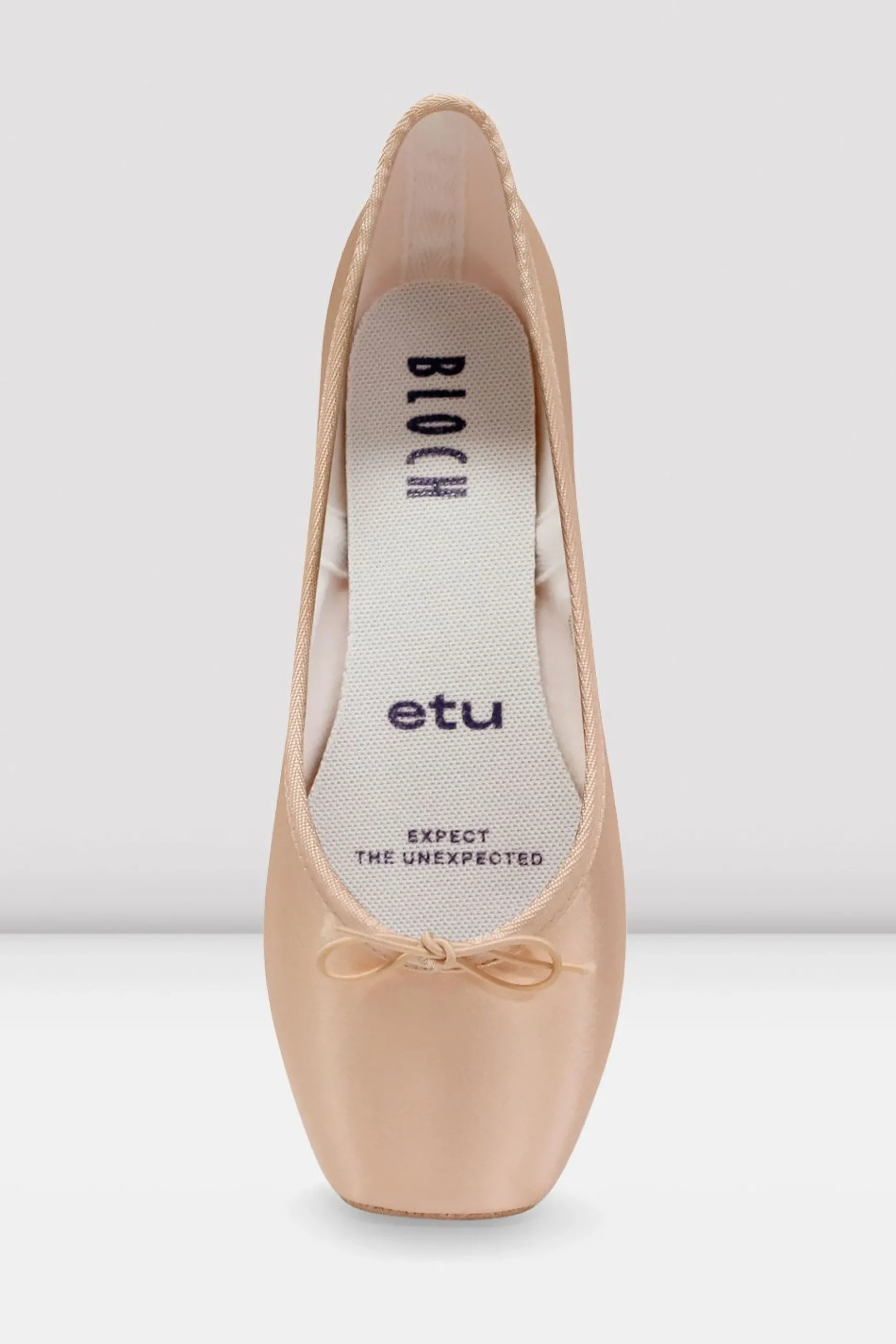Bloch Spitze^Etu Flex Spitzenschuhe aus Wildleder mit Zehenpartie pinksatin