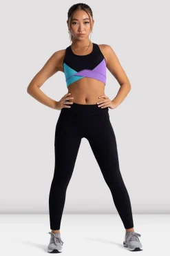 Bloch Crop Tops|Oberteile^Freestyle Racerback Crop für Mädchen black