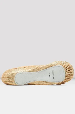 Bloch Ballett^Glitzerstaub-Ballettschuhe für Mädchen