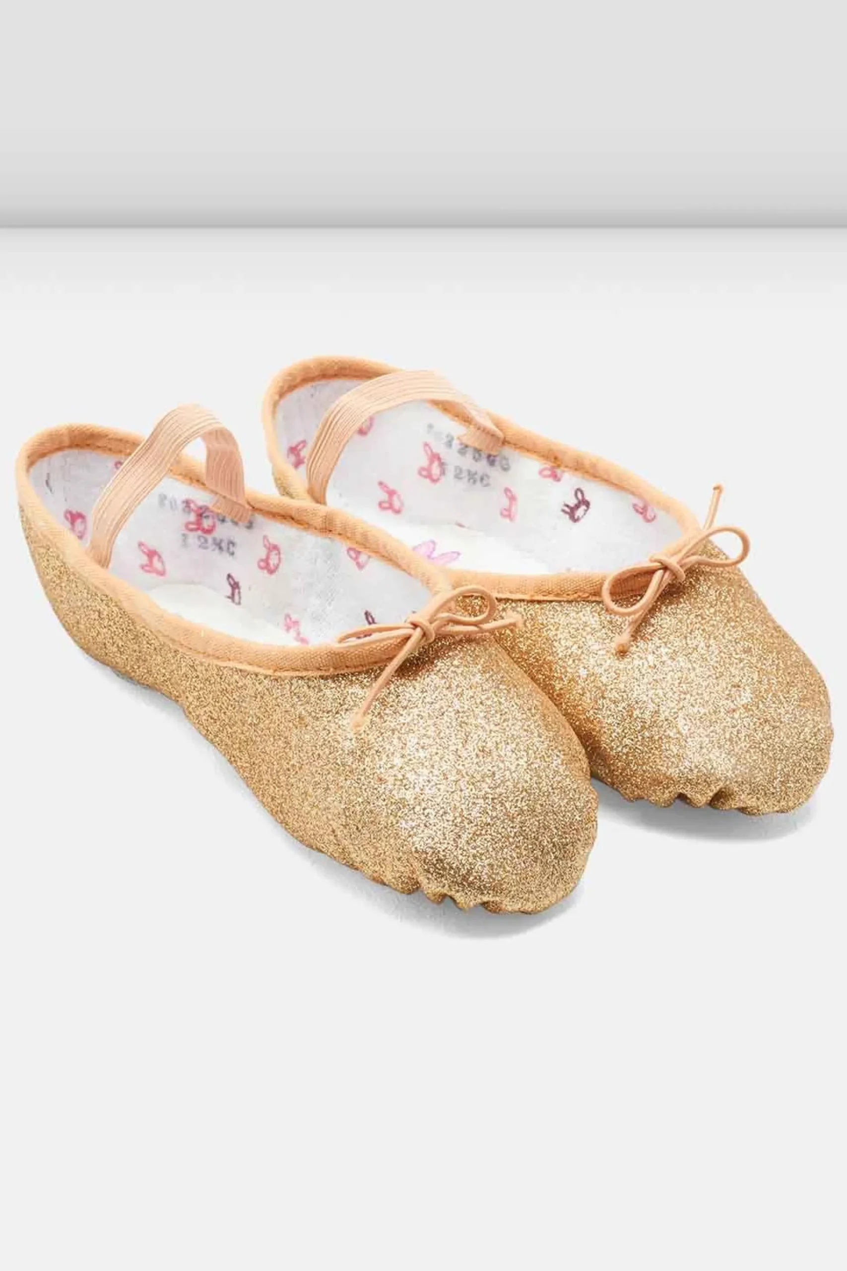 Bloch Ballett^Glitzerstaub-Ballettschuhe für Mädchen
