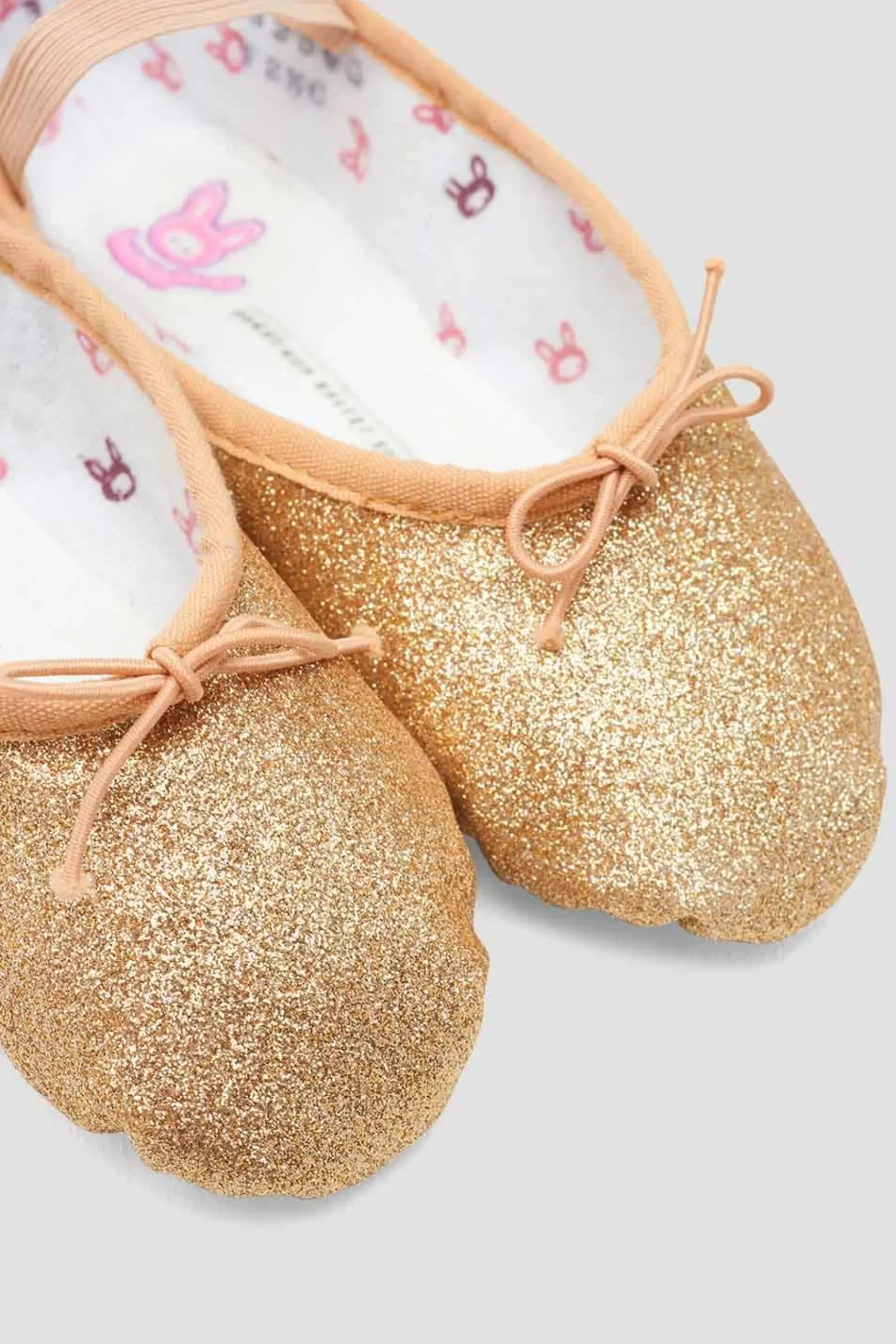 Bloch Ballett^Glitzerstaub-Ballettschuhe für Mädchen