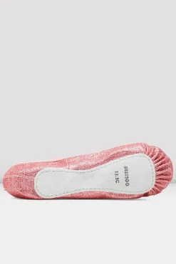 Bloch Ballett^Glitzerstaub-Ballettschuhe für Mädchen