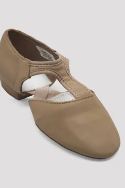 Bloch Lehren^Griechische Elastosplit-Lehrschuhe für Damen