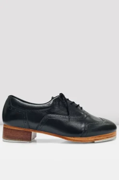 Bloch Herren|Stepptanz^Herren Jason Samuels Smith Tap-Schuhe mit natürlicher Sohle blackleather