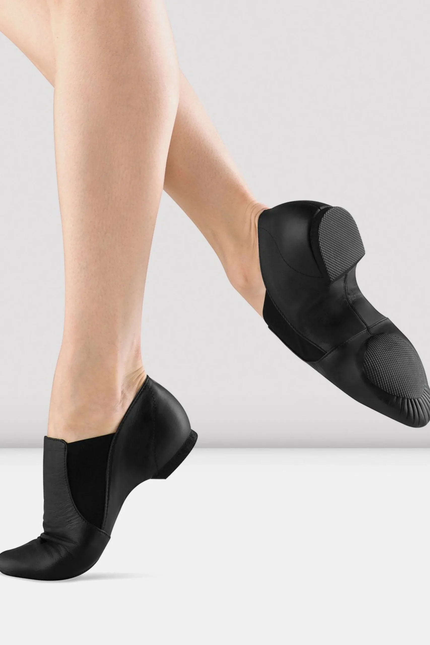 Bloch Herren|Jazz^Herren-Leder-Elasta-Jazz-Booties