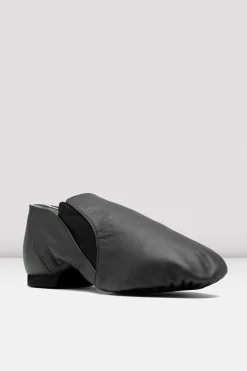 Bloch Herren|Jazz^Herren-Leder-Elasta-Jazz-Booties