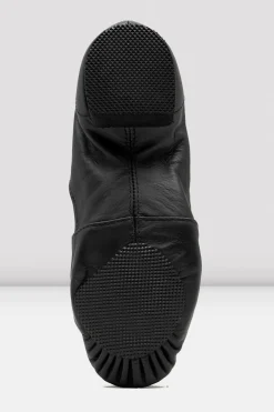 Bloch Herren|Jazz^Herren-Leder-Elasta-Jazz-Booties