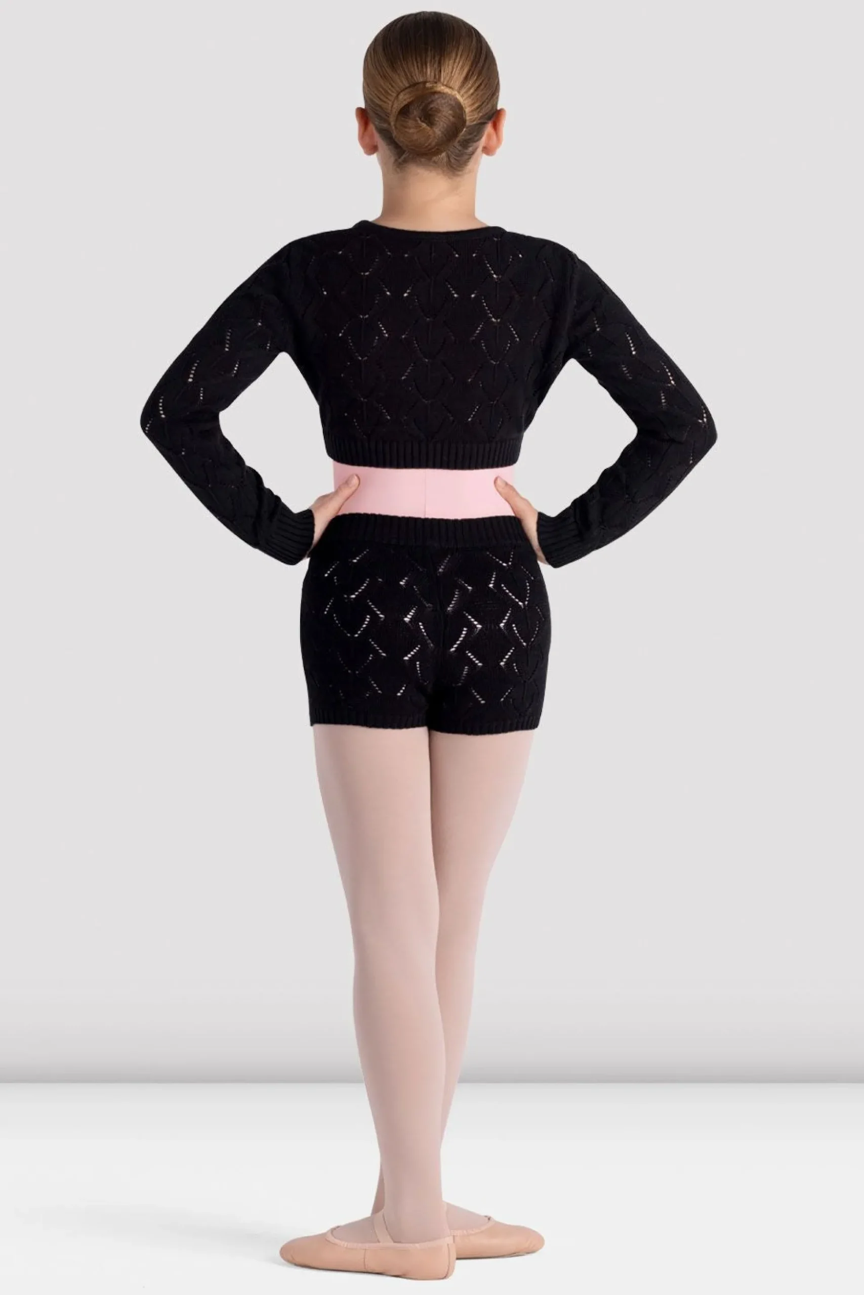 Bloch Shorts & Slips|Aufwärmen^Kylie Strickshorts für Mädchen black