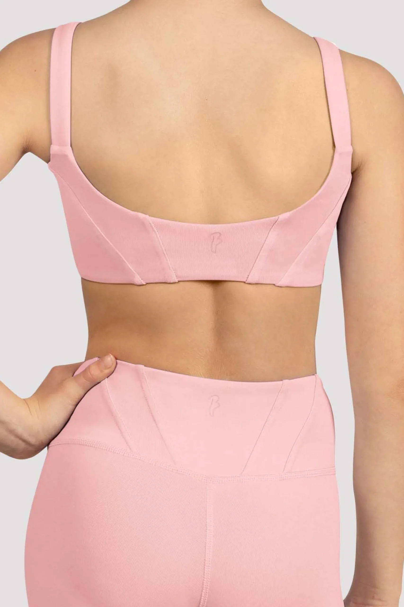 Bloch Oberteile^Mädchen – Layana – Kurzes Camisole-Top candypink