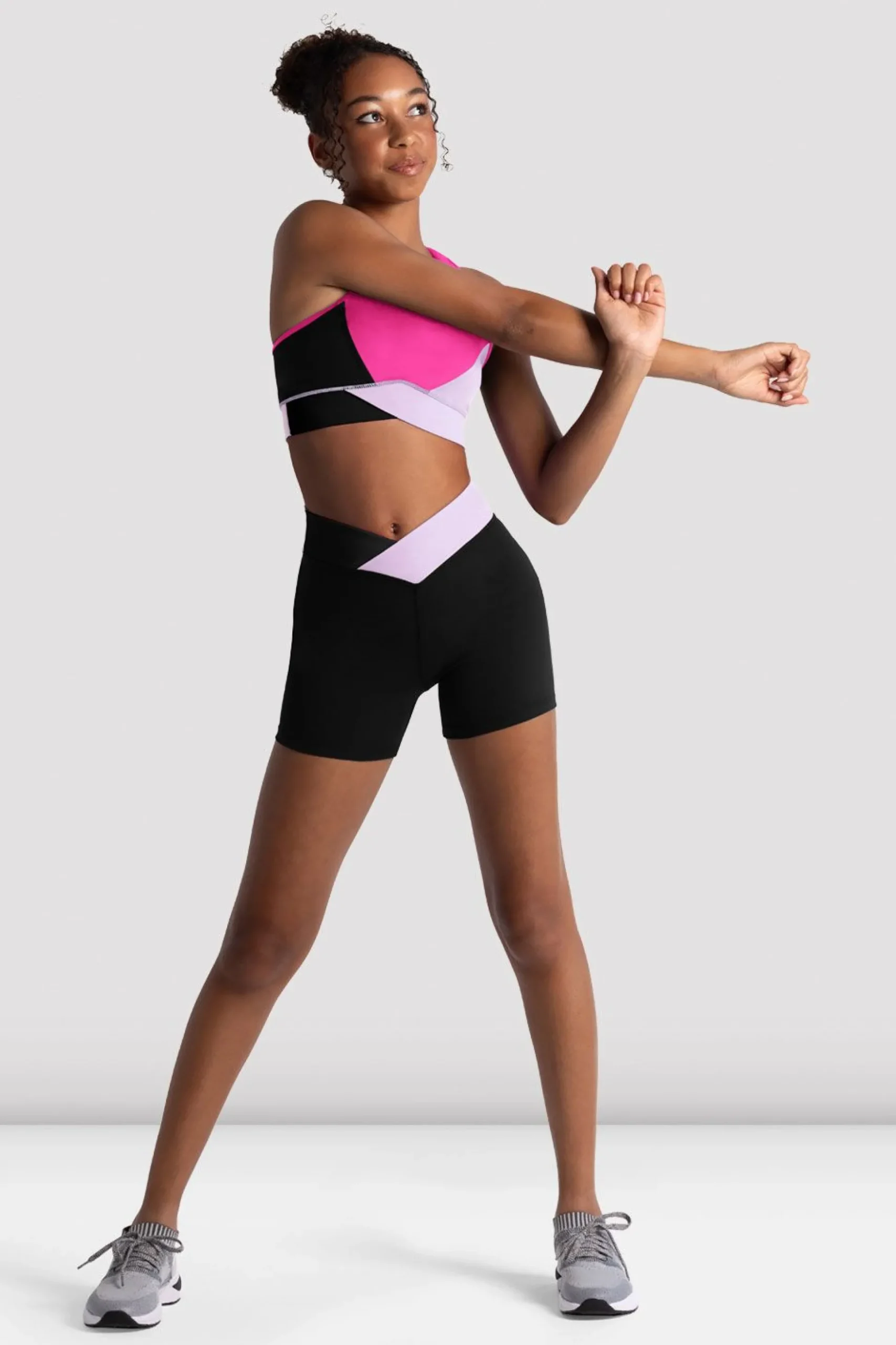 Bloch Kurze Hose|Shorts & Slips^Mädchen Freestyle Wrap Shorts blackpink