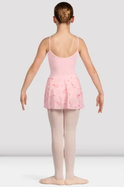 Bloch Röcke & Tutus^Mädchen Grace Blumen-Netzrock candypink