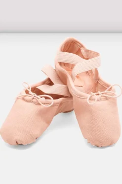 Bloch Ballett^Mädchen Zenith Ballettschuhe aus Stretch-Canvas