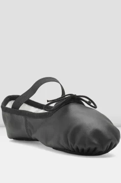 Bloch Ballett^Mädchen-Ballettschuhe „Arise“ aus Leder