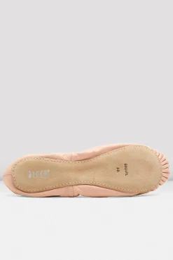 Bloch Ballett^Mädchen-Ballettschuhe „Giselle“ aus Leder
