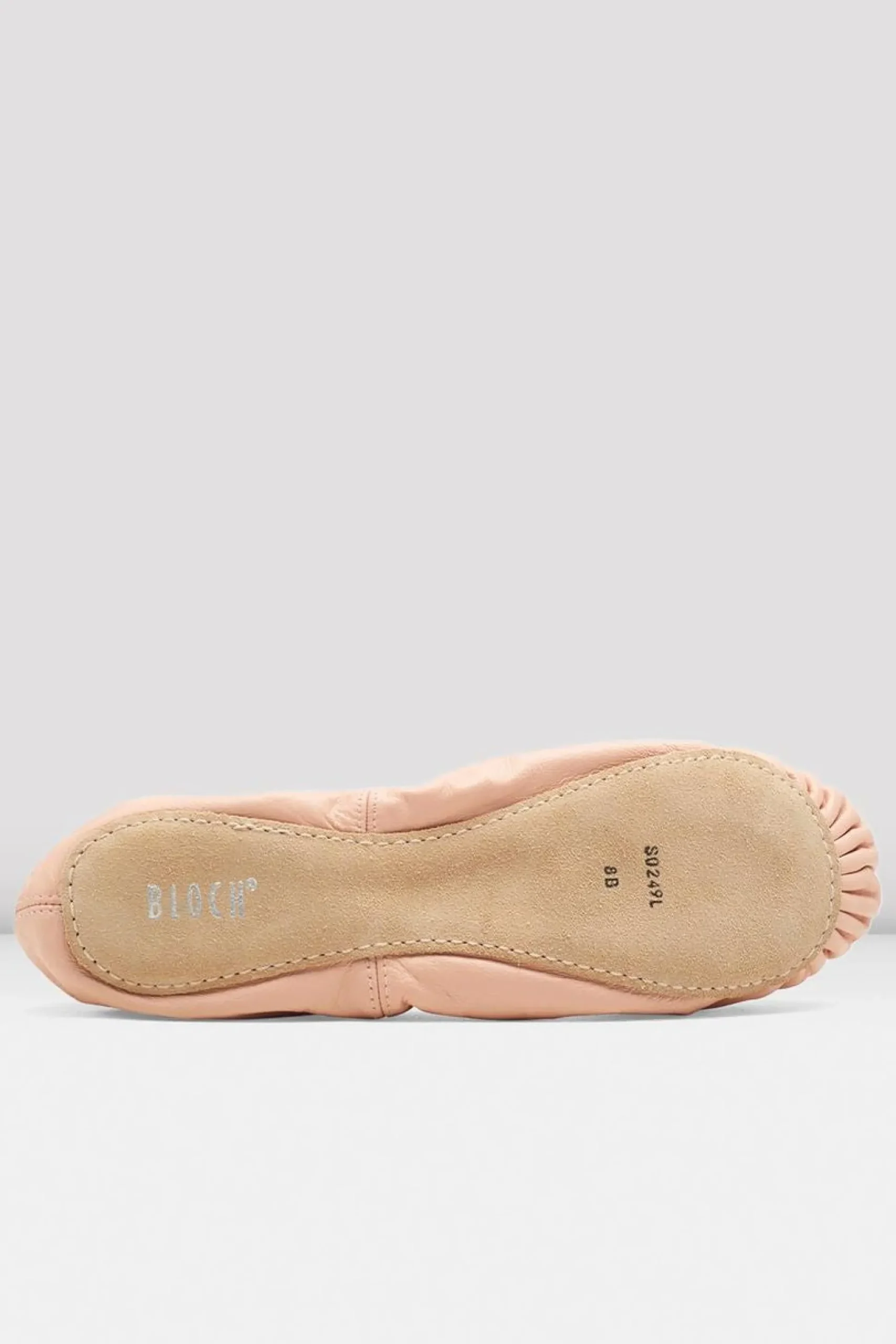 Bloch Ballett^Mädchen-Ballettschuhe „Giselle“ aus Leder