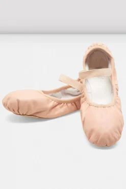 Bloch Ballett^Mädchen-Ballettschuhe „Giselle“ aus Leder