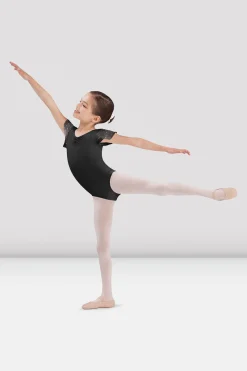 Bloch Performance|Trikots^Mädchen-Georgette-Pailletten-Trikot