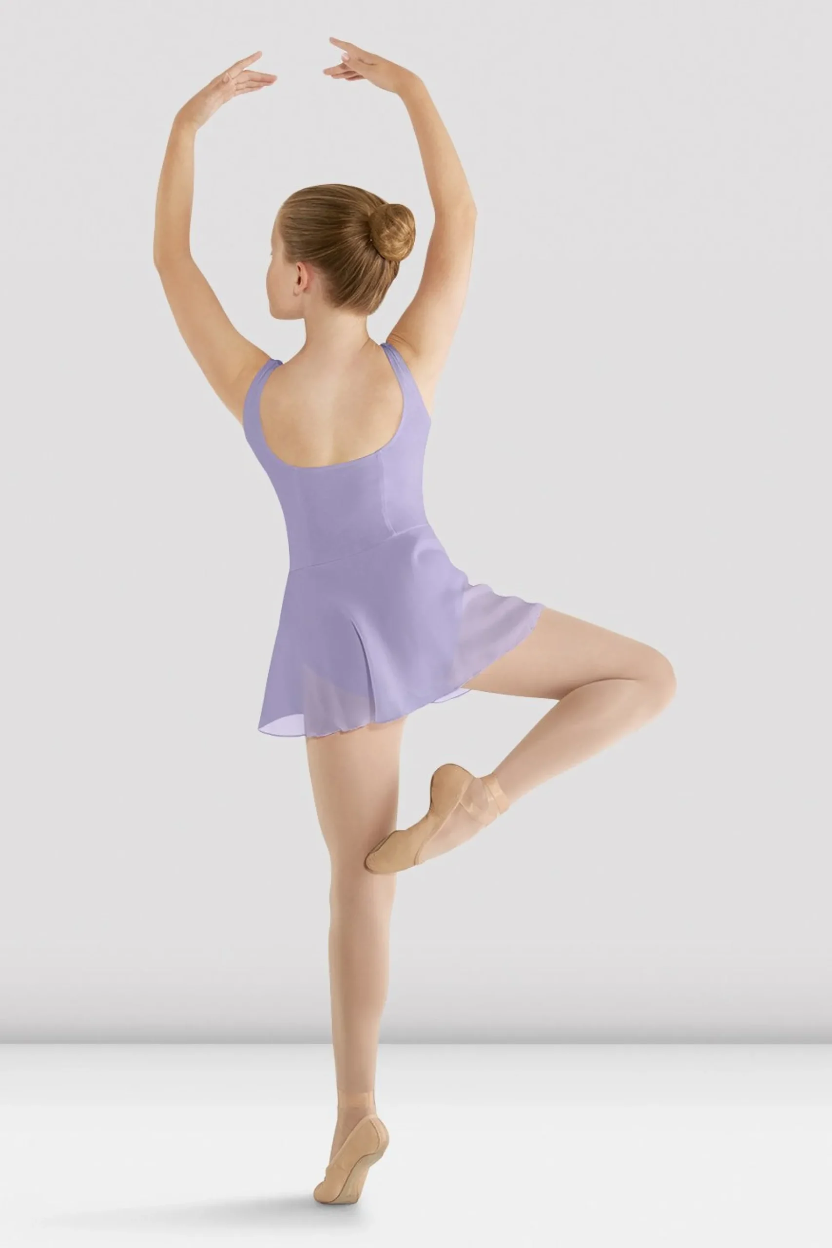 Bloch Kleider|Performance^Mädchen-Tanktop-Trikot „Mirella“ mit Rock