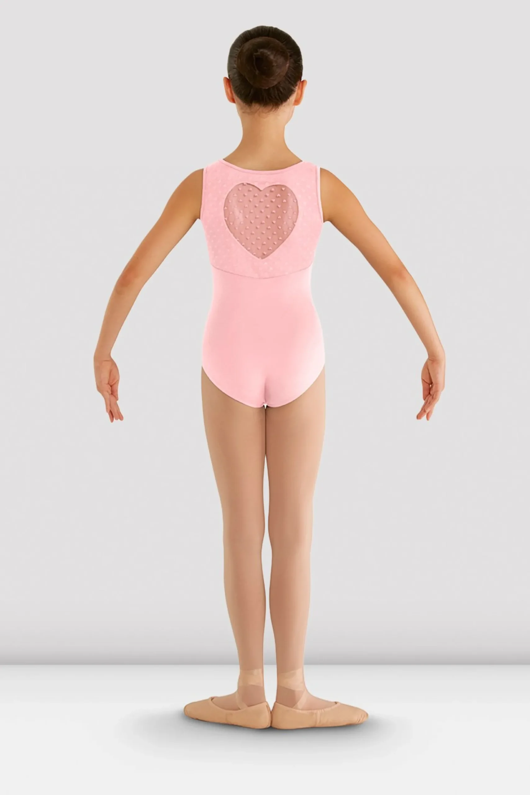 Bloch Performance|Basics & Uniformen^Miame Heart Mesh-Trikot für Mädchen