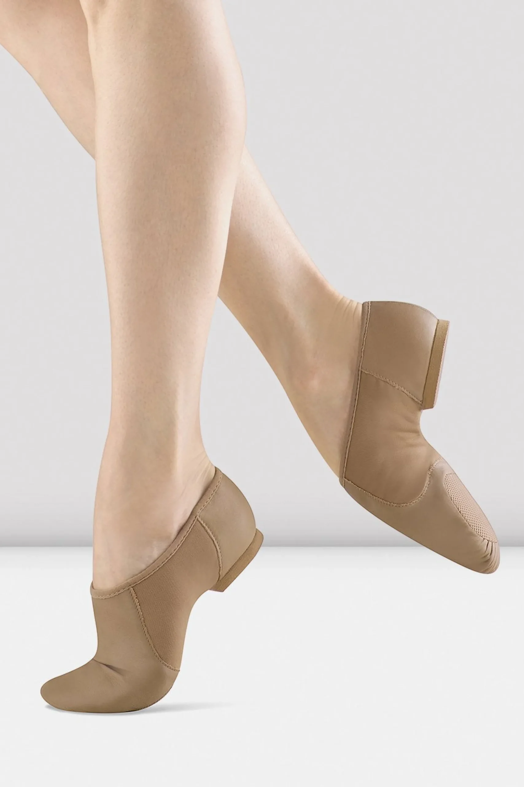 Bloch Jazz^Neo-Flex Slip-on-Jazz-Schuhe aus Leder für Mädchen