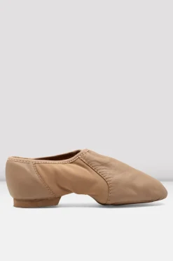 Bloch Jazz^Neo-Flex Slip-on-Jazz-Schuhe aus Leder für Mädchen