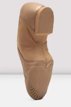 Bloch Jazz^Neo-Flex Slip-on-Jazz-Schuhe aus Leder für Mädchen