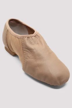 Bloch Jazz^Neo-Flex Slip-on-Jazz-Schuhe aus Leder für Mädchen