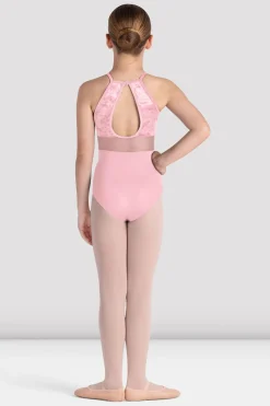Bloch Trikots^Rosie Neckholder-Trikot für Mädchen candypink