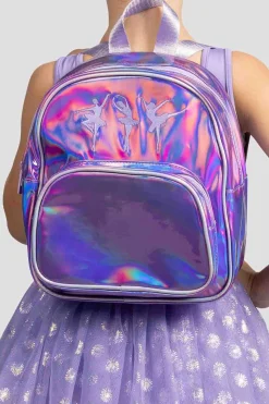 Bloch Taschen^Schillernder Ballerina-Rucksack für Mädchen iridescentlilac
