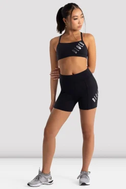 Bloch Kurze Hose|Shorts & Slips^Signature 3-Zoll-Logo-Shorts für Mädchen black