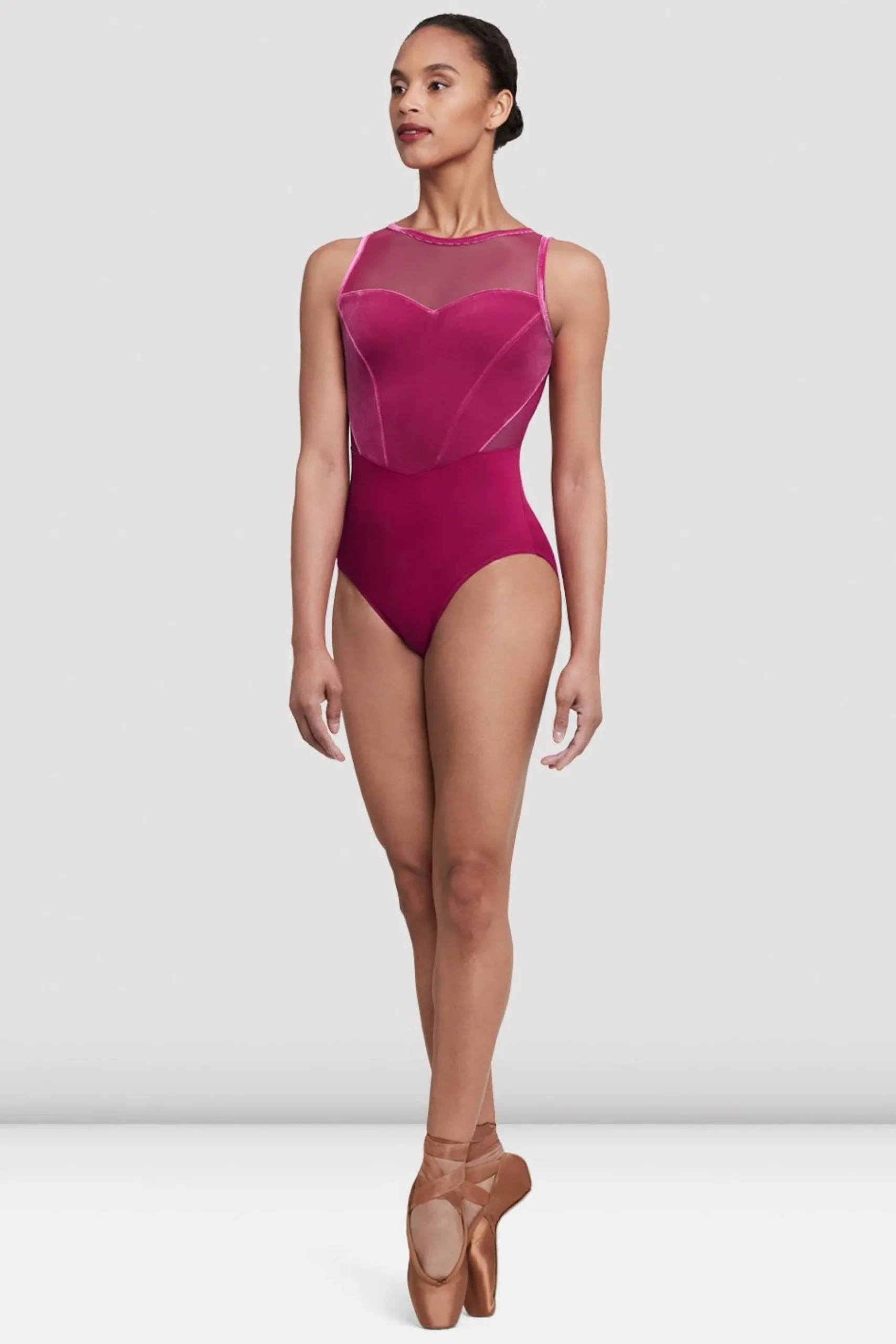 Bloch Trikots^Sofia Tank-Trikot für Damen magenta