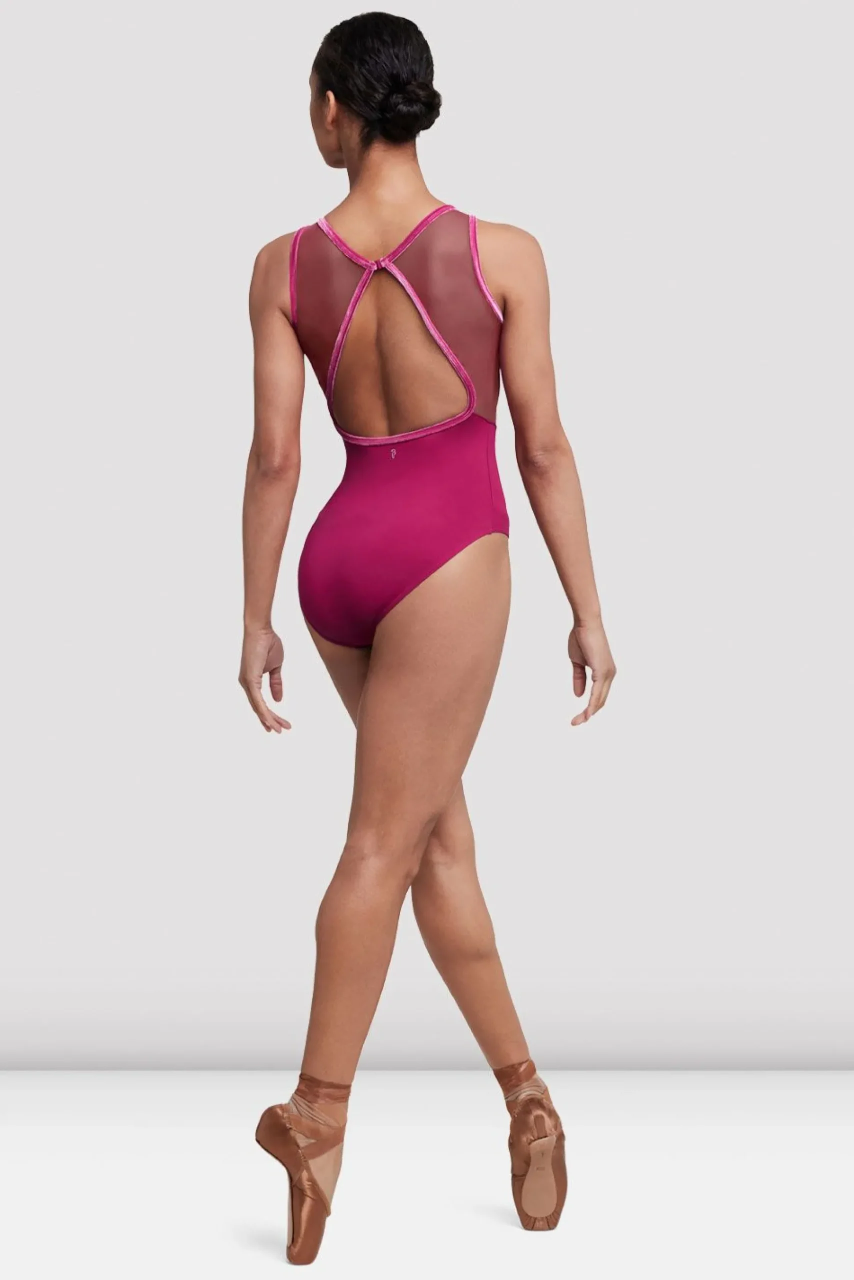 Bloch Trikots^Sofia Tank-Trikot für Damen magenta