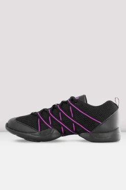 Bloch Herren|Tanzsneaker^Tanzsneaker mit überkreuzter, geteilter Sohle für Erwachsene