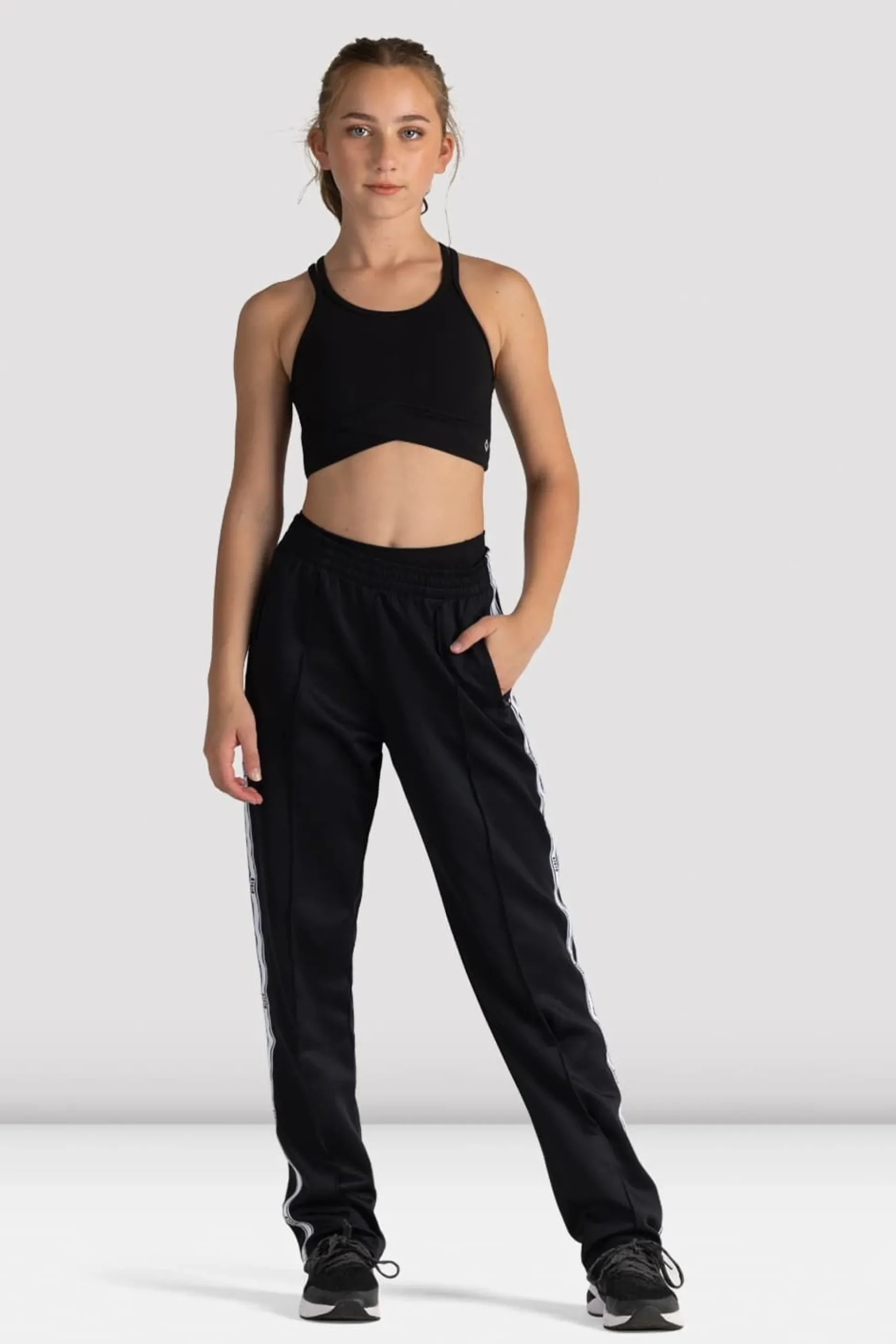 Bloch Hosen Und Leggings|Aufwärmen^Trainingshose mit -Logo für Kinder black