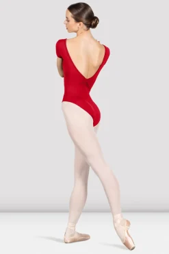 Bloch Grundlagen|Trikots^Turnanzug mit Flügelärmeln für Damen von Penny red