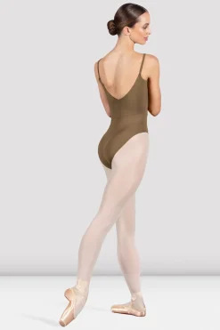 Bloch Grundlagen|Trikots^Turnanzug „Ruby“ mit Rundhalsausschnitt für Damen almond