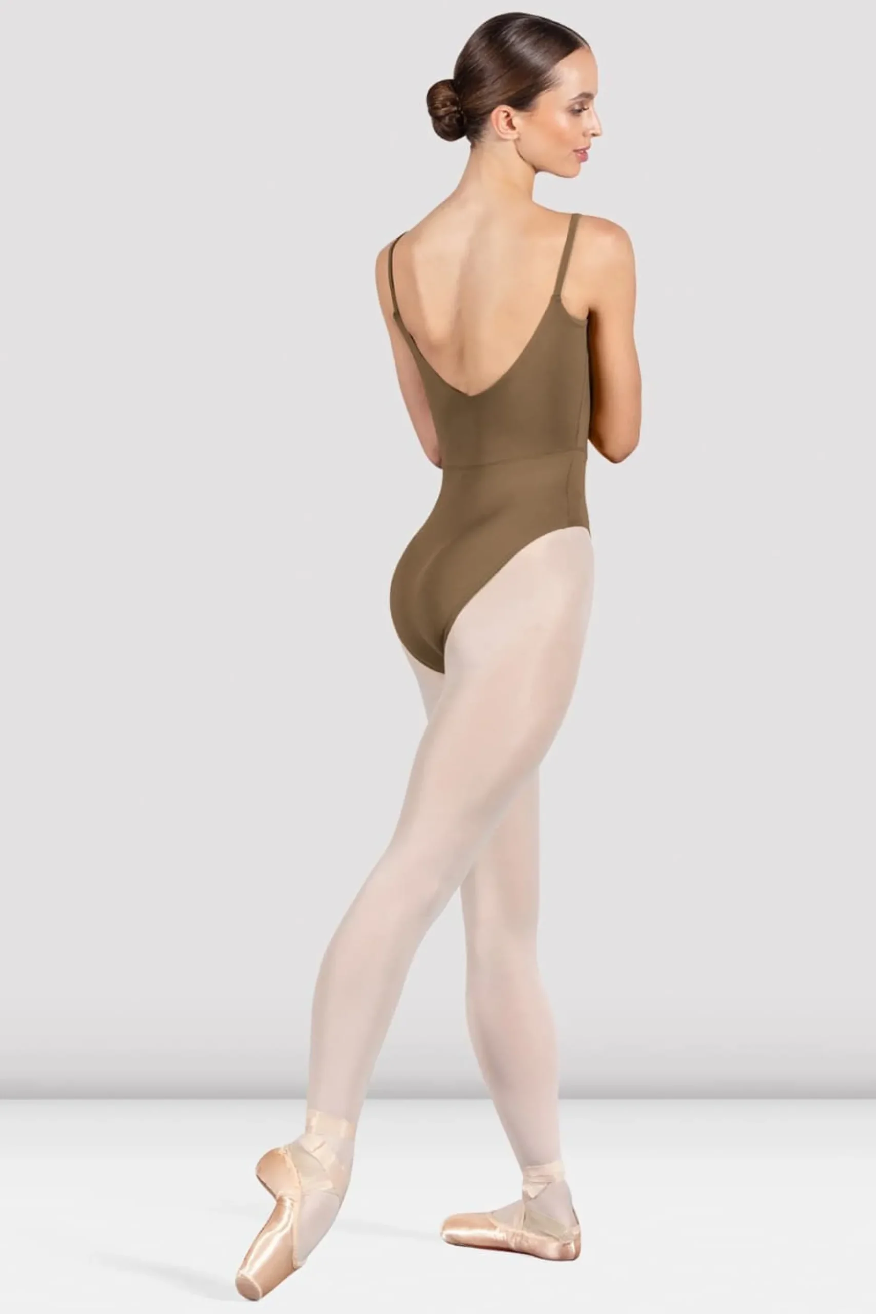 Bloch Grundlagen|Trikots^Turnanzug „Ruby“ mit Rundhalsausschnitt für Damen almond