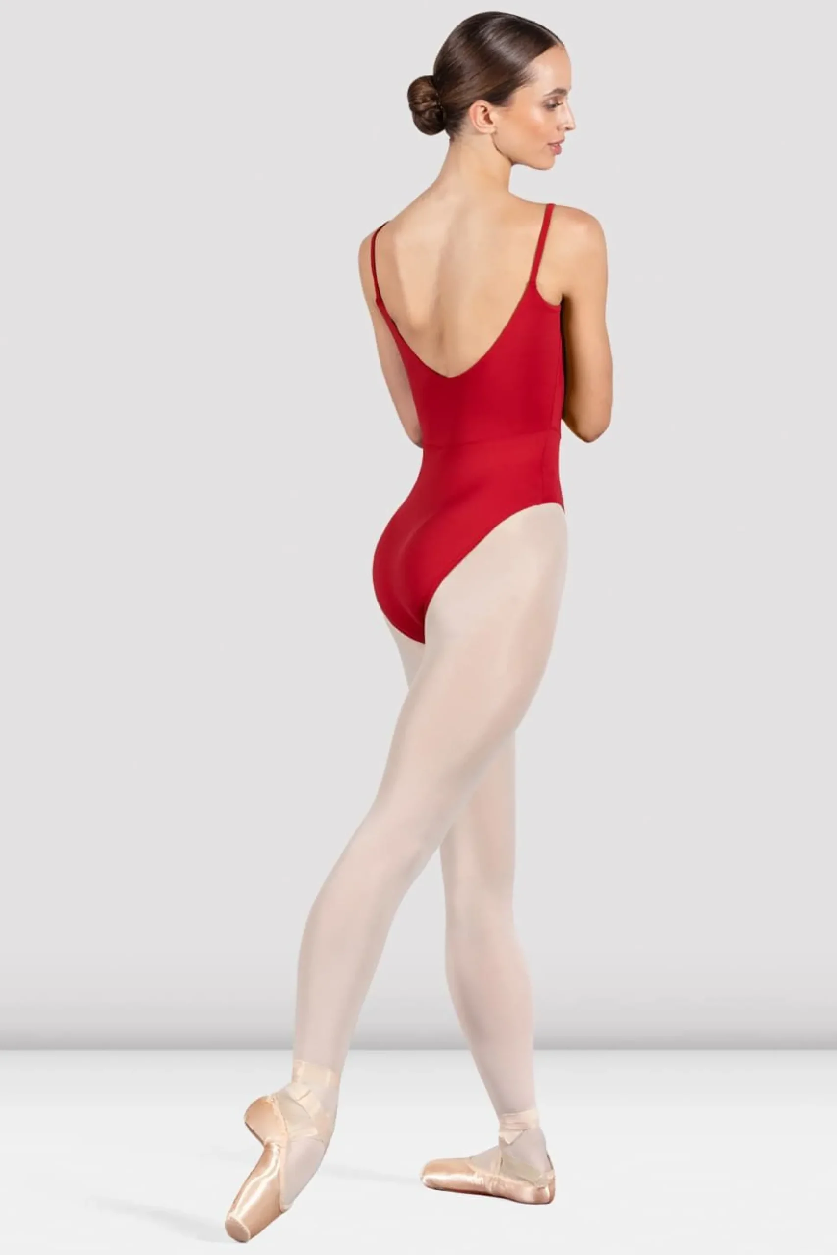 Bloch Grundlagen|Trikots^Turnanzug „Ruby“ mit Rundhalsausschnitt für Damen red