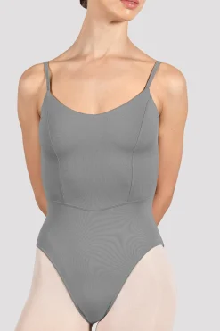 Bloch Grundlagen|Trikots^Turnanzug „Ruby“ mit Rundhalsausschnitt für Damen grey