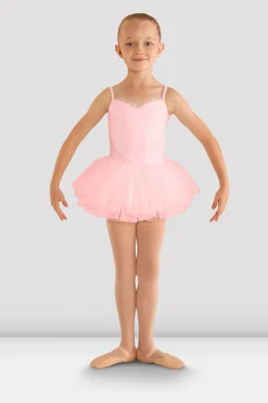 Bloch Kleider|Performance^Tutu-Trikot für Mädchen mit Valentinstags-Motiv